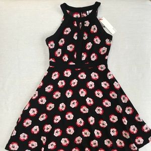 Elle Floral Poppy Dress